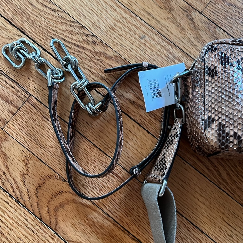 Nwt Michael Kors Collection Python Leather Snakes… - image 6